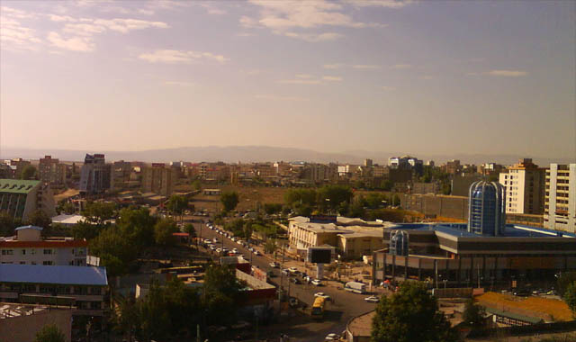 Shot Of Sarein City